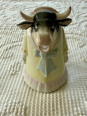 Vintage Ceramic Cow Creamer Anthropomorphic Schafer & Vater